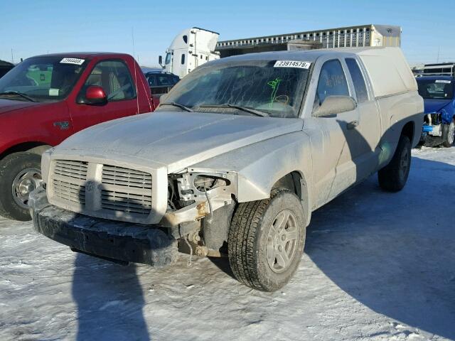 1D7HE22K56S649150 - 2006 DODGE DAKOTA ST SILVER photo 2