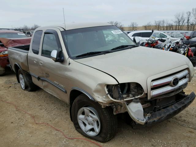 5TBRT34134S445041 - 2004 TOYOTA TUNDRA ACC GOLD photo 1