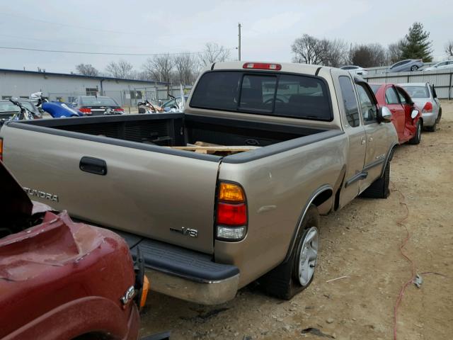 5TBRT34134S445041 - 2004 TOYOTA TUNDRA ACC GOLD photo 4