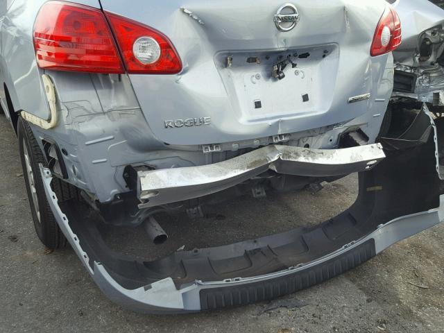 JN8AS5MT1DW012455 - 2013 NISSAN ROGUE S BLUE photo 9