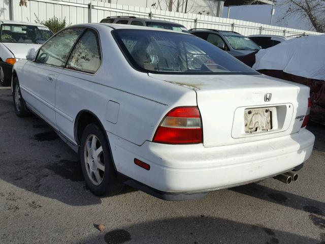 1HGCD7259SA009801 - 1995 HONDA ACCORD EX WHITE photo 3