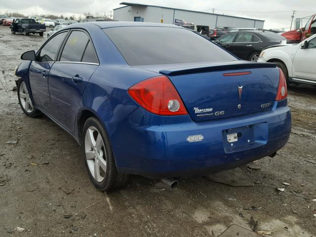 1G2ZM551864203475 - 2006 PONTIAC G6 GTP BLUE photo 3