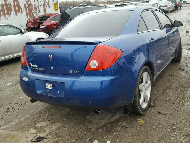 1G2ZM551864203475 - 2006 PONTIAC G6 GTP BLUE photo 4