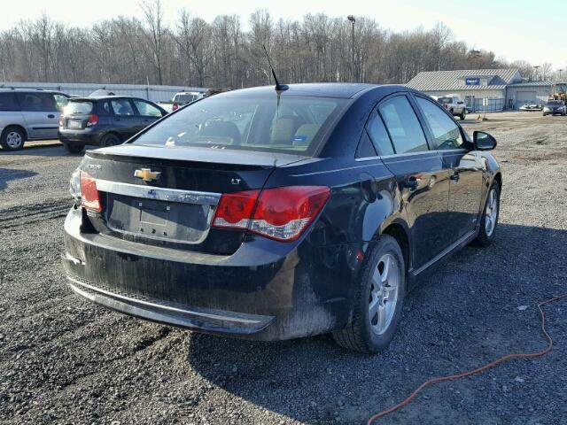 1G1PF5SC7C7359660 - 2012 CHEVROLET CRUZE LT BLACK photo 4