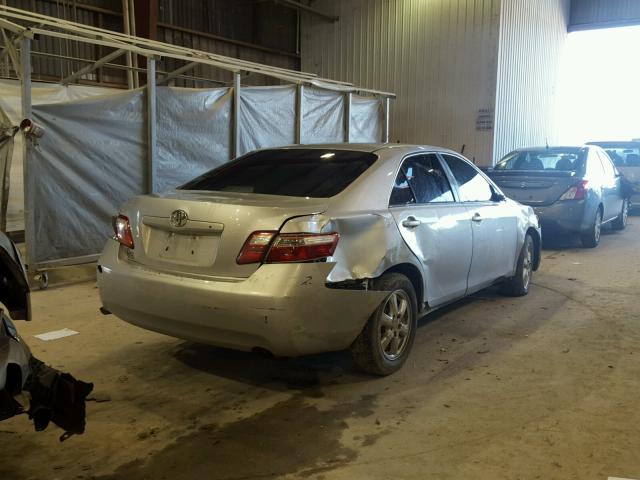 4T1BE46K87U033479 - 2007 TOYOTA CAMRY NEW SILVER photo 4