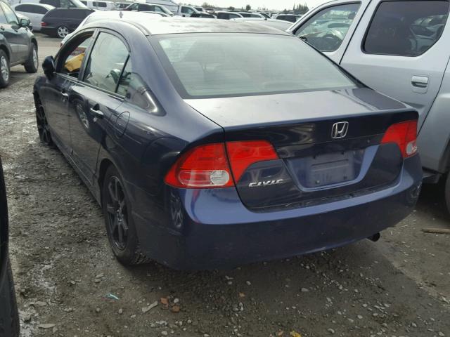 JHMFA16846S011914 - 2006 HONDA CIVIC EX Կապույտ լուսանկար 3