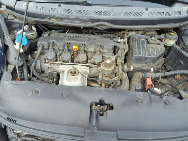 JHMFA16846S011914 - 2006 HONDA CIVIC EX Կապույտ լուսանկար 7