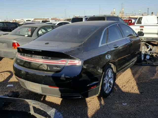 3LN6L2G96GR606846 - 2016 LINCOLN MKZ BLACK photo 4