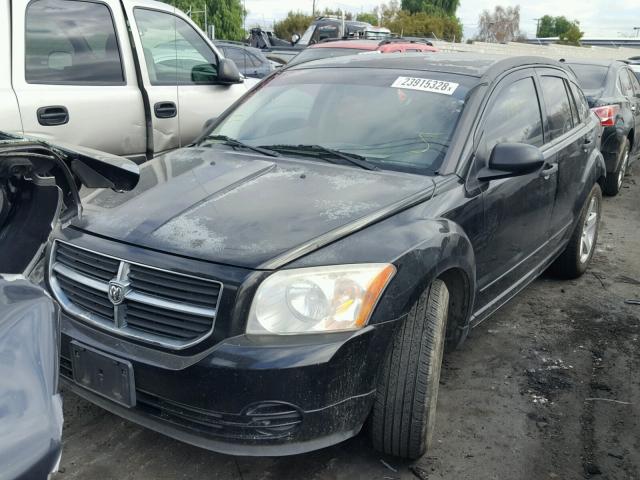 1B3HB48B17D287864 - 2007 DODGE CALIBER SX BLACK photo 2