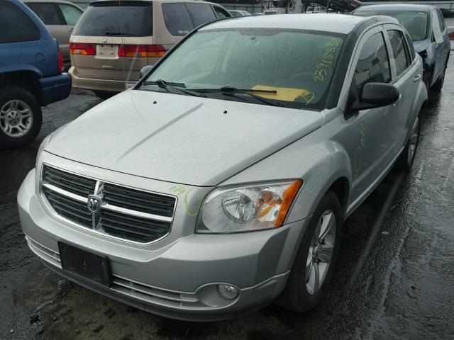 1C3CDWDA0CD532955 - 2012 DODGE CALIBER SX SILVER photo 2