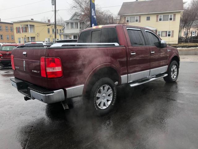 5LTPW18546FJ02178 - 2006 LINCOLN MARK LT RED photo 4