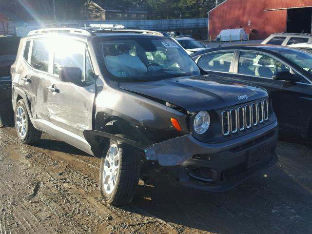 ZACCJBBB9HPF83260 - 2017 JEEP RENEGADE L GRAY photo 1