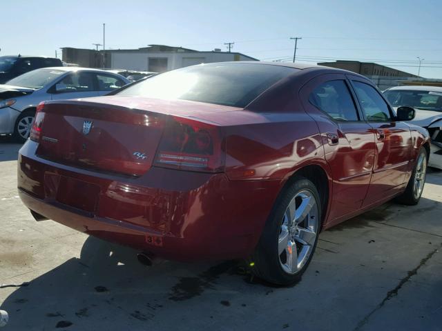 2B3KA53H66H252488 - 2006 DODGE CHARGER R/ RED photo 4