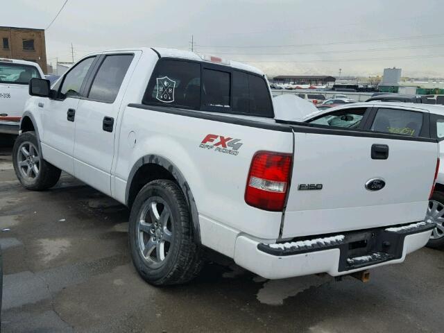 1FTPW14576FB02197 - 2006 FORD F150 SUPER WHITE photo 3