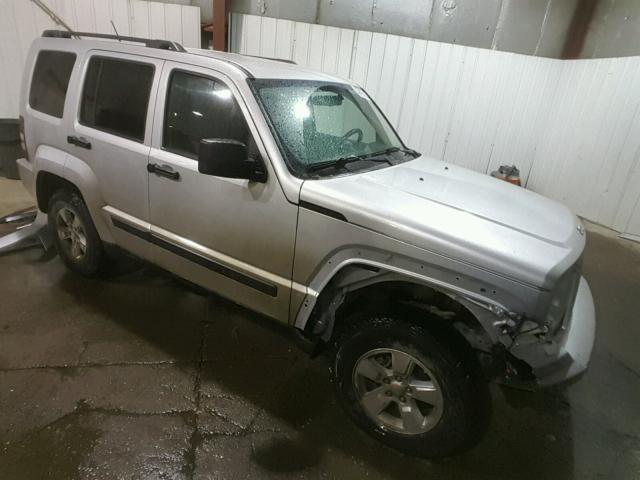 1J8GN28K09W543255 - 2009 JEEP LIBERTY SP SILVER photo 1