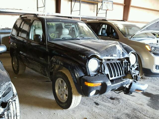 1J4GL58K64W222922 - 2004 JEEP LIBERTY LI BLACK photo 1