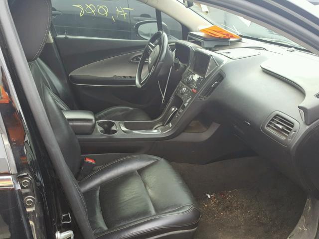 1G1RD6E45BU103865 - 2011 CHEVROLET VOLT BLACK photo 5