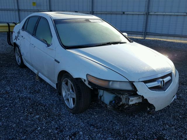 19UUA66245A055290 - 2005 ACURA TL WHITE photo 1