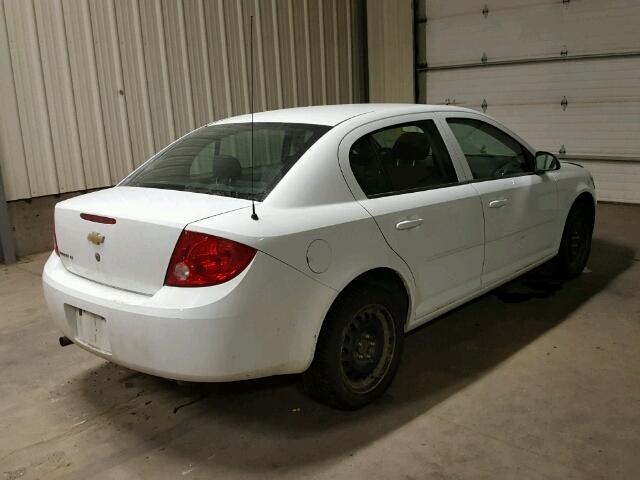 1G1AC5F58A7225618 - 2010 CHEVROLET COBALT 1LT WHITE photo 4