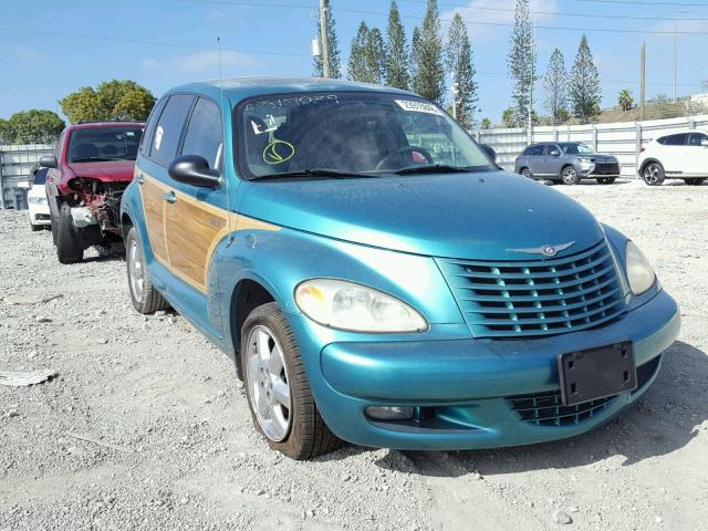 3C8FY68864T214644 - 2004 CHRYSLER PT CRUISER TEAL photo 1