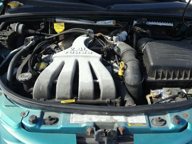 3C8FY68864T214644 - 2004 CHRYSLER PT CRUISER TEAL photo 7