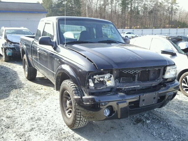 1FTYR44V03TA37347 - 2003 FORD RANGER SUP BLACK photo 1