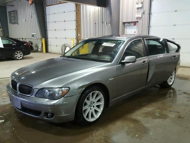 WBAHN83586DT63543 - 2006 BMW 750 LI SILVER photo 2