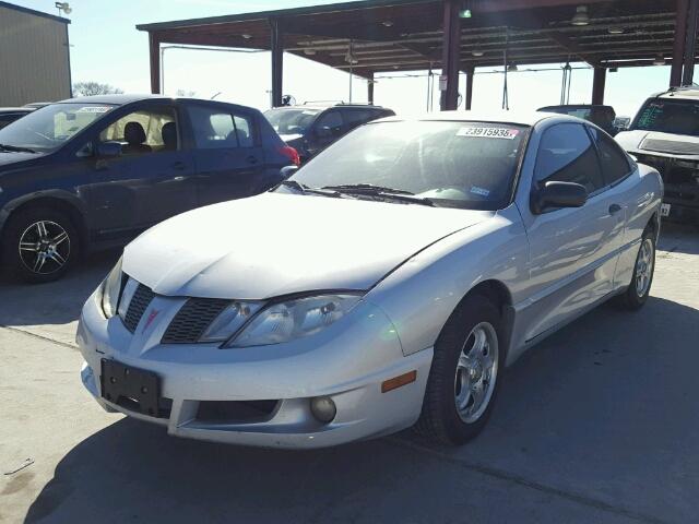 1G2JB12F337244215 - 2003 PONTIAC SUNFIRE SILVER photo 2