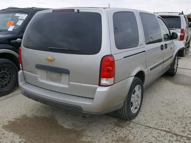 1GNDV23148D133665 - 2008 CHEVROLET UPLANDER L SILVER photo 4