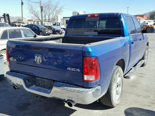 1C6RR7LT4FS776745 - 2015 RAM 1500 SLT BLUE photo 4