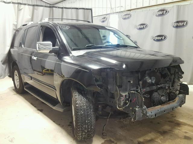 5N1AA08A64N713634 - 2004 NISSAN ARMADA SE BLACK photo 1