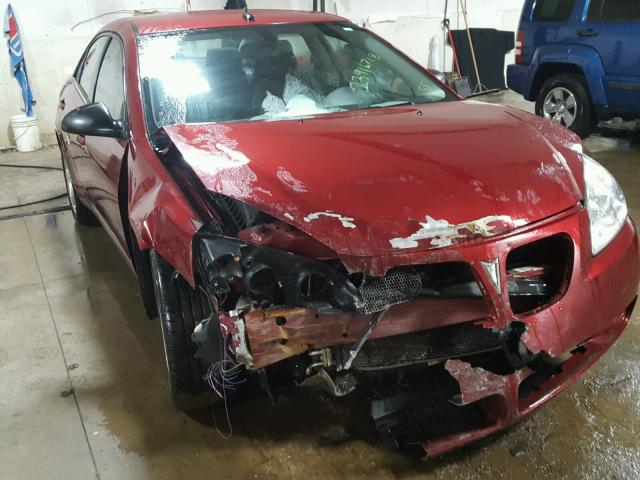 1G2ZG57N784275164 - 2008 PONTIAC G6 BASE RED photo 9