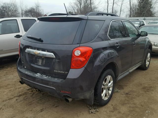 2GNFLNE31D6217577 - 2013 CHEVROLET EQUINOX LT GRAY photo 4