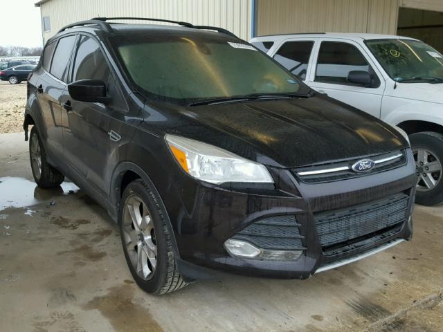 1FMCU0GXXDUC02925 - 2013 FORD ESCAPE SE BLACK photo 1