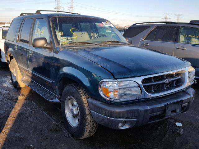 1FMZU34EXXZA56189 - 1999 FORD EXPLORER GREEN photo 1