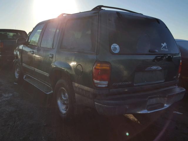 1FMZU34EXXZA56189 - 1999 FORD EXPLORER GREEN photo 3