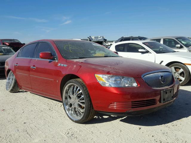 1G4HD57278U134015 - 2008 BUICK LUCERNE CX MAROON photo 1