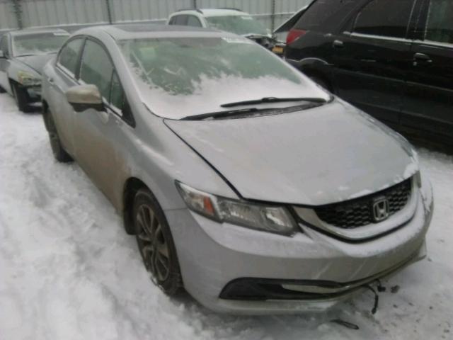 2HGFB2F59FH004962 - 2015 HONDA CIVIC LX SILVER photo 1