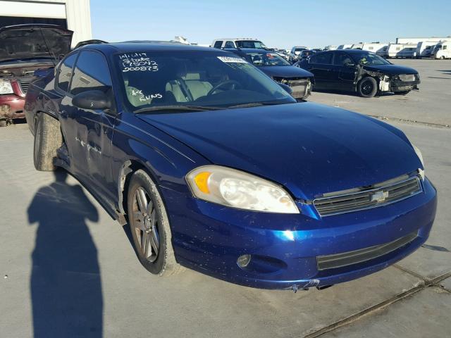 2G1WK15N679200873 - 2007 CHEVROLET MONTE CARL BLUE photo 1