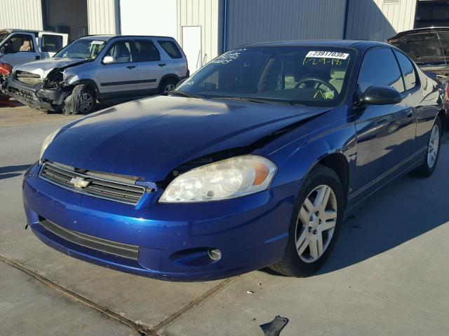 2G1WK15N679200873 - 2007 CHEVROLET MONTE CARL BLUE photo 2