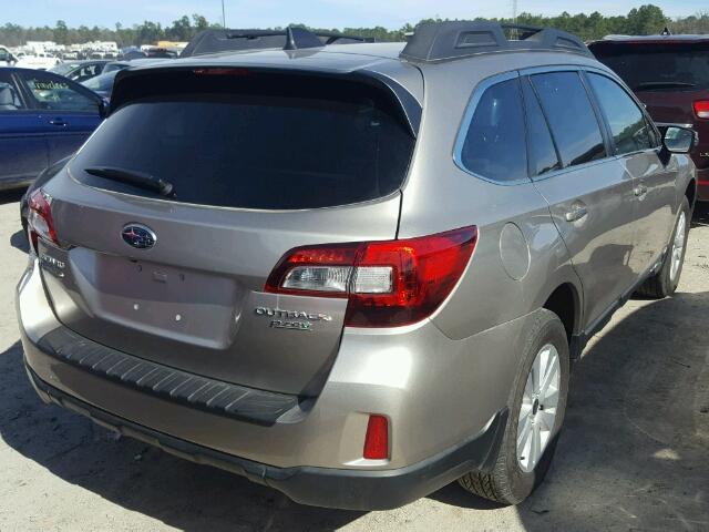 4S4BSAFC3H3334135 - 2017 SUBARU OUTBACK 2. SILVER photo 4