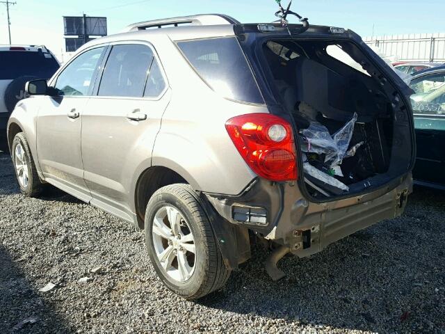 2CNALDEC3B6362044 - 2011 CHEVROLET EQUINOX LT BROWN photo 3