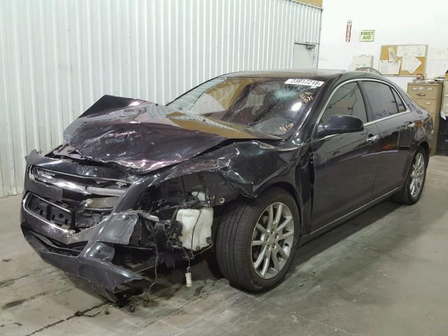 1G1ZE5E03CF326223 - 2012 CHEVROLET MALIBU LTZ 黑色 照片 2