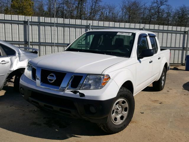 1N6AD0ER8BC415274 - 2011 NISSAN FRONTIER S WHITE photo 2