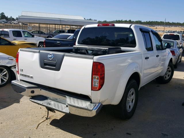 1N6AD0ER8BC415274 - 2011 NISSAN FRONTIER S WHITE photo 4