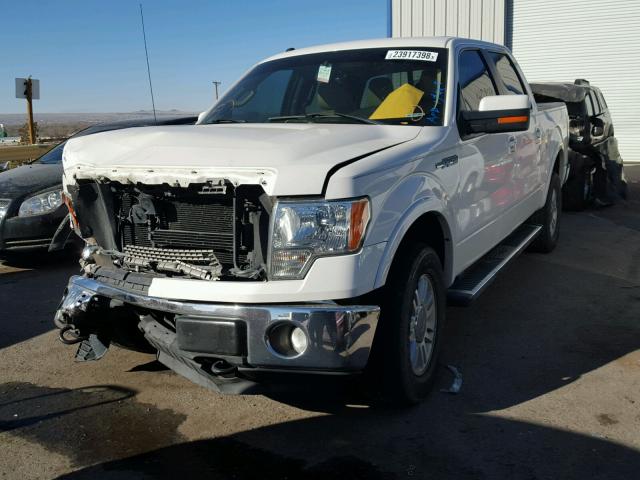 1FTFW1EF3BFA42545 - 2011 FORD F150 SUPER WHITE photo 2