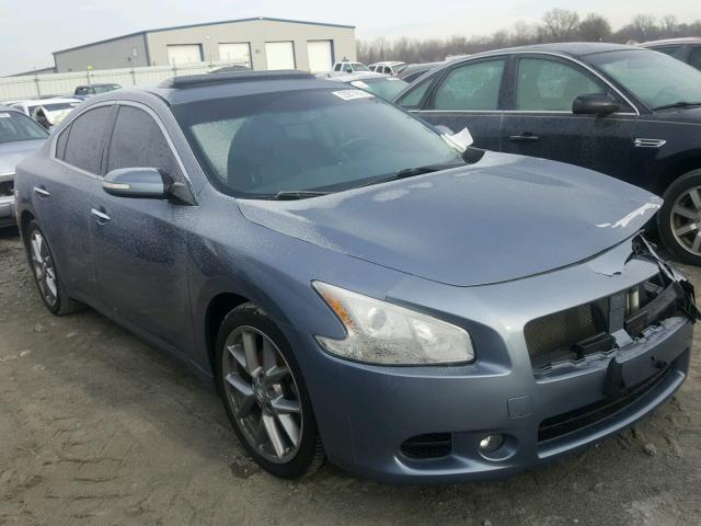 1N4AA5AP3AC826891 - 2010 NISSAN MAXIMA S BLUE photo 1