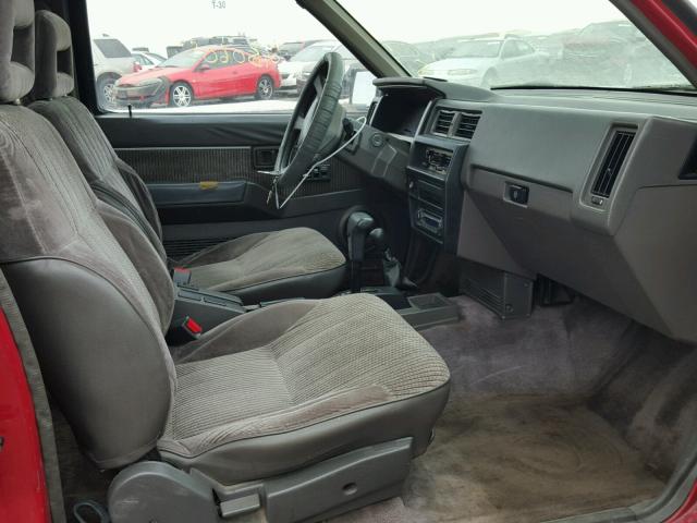 JN8HD16Y6JW015650 - 1988 NISSAN PATHFINDER RED photo 5