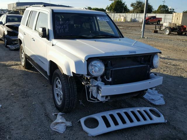 1C4NJPBA5GD742480 - 2016 JEEP PATRIOT SP WHITE photo 1