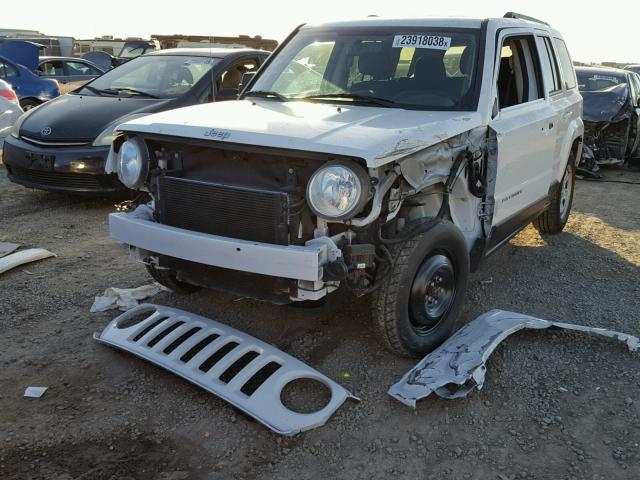 1C4NJPBA5GD742480 - 2016 JEEP PATRIOT SP WHITE photo 2